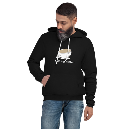 Fill My Cup Hoodie - Black (Unisex)